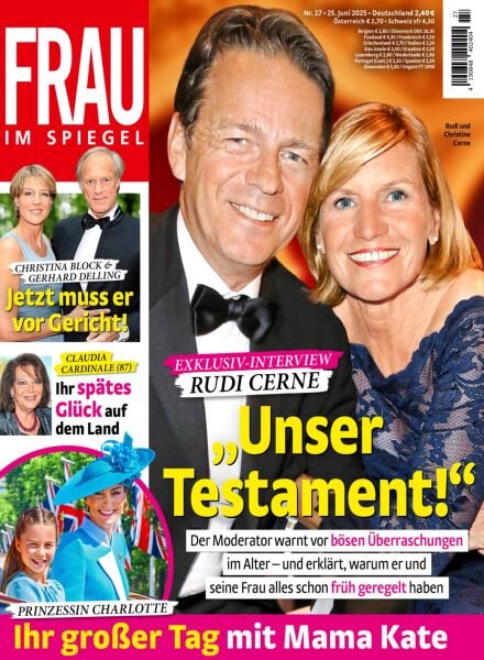 Frau im Spiegel – 25 Juni 2025 Cover