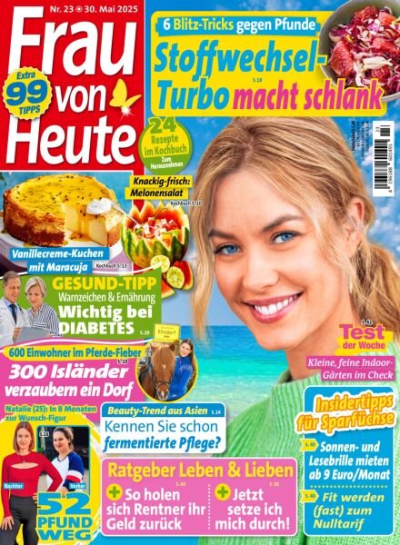 Frau von Heute – 30 Mai 2025 Cover