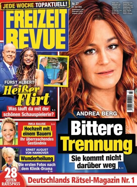 Freizeit Revue – 24 Juni 2025 Cover