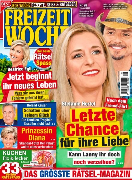 Freizeitwoche – 18 Juni 2025 Cover