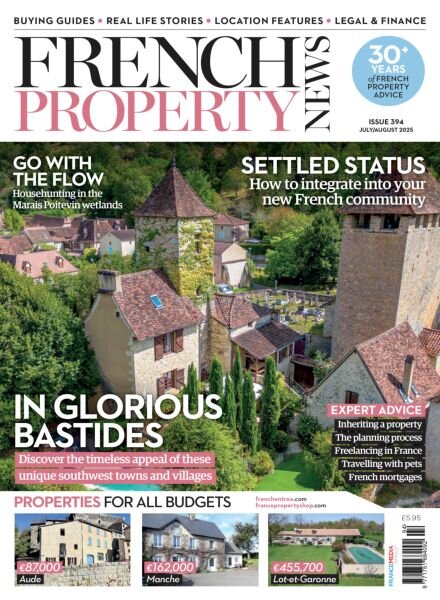 French Property News – July-August 2025 Cover