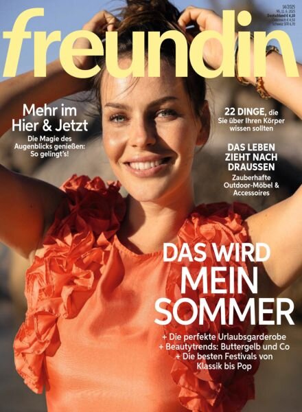 Freundin – 10 Juni 2025 Cover