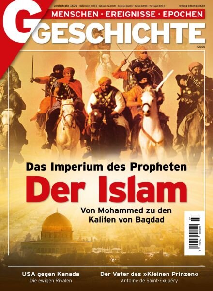 G Geschichte – Juli 2025 Cover