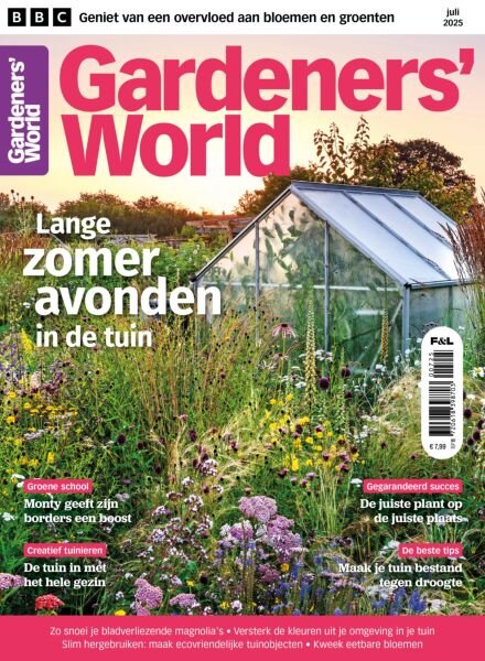 Gardeners’ World Netherlands – Juli 2025 Cover