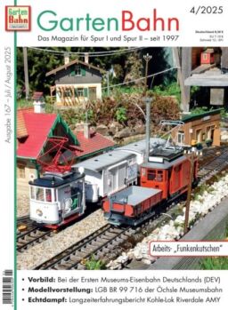 GartenBahn – Juli-August 2025