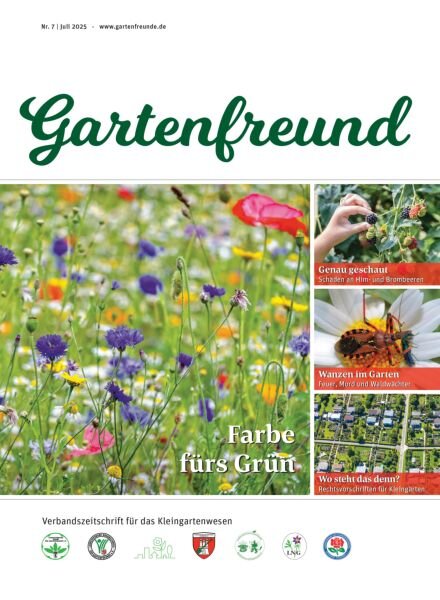 Gartenfreund – Juli 2025 Cover