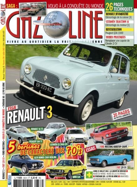 Gazoline – Juillet 2025 Cover