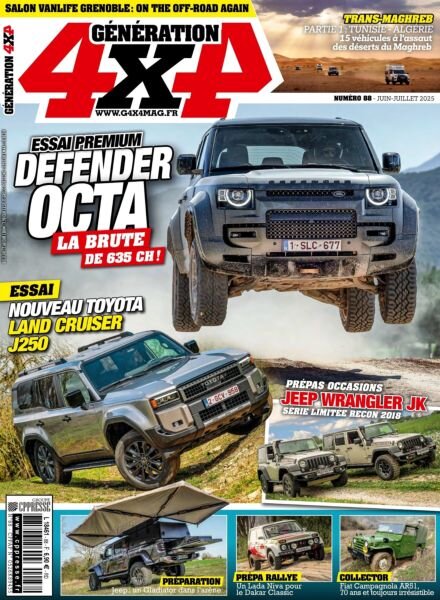 Generation 4×4 – Juin-Juillet 2025 Cover