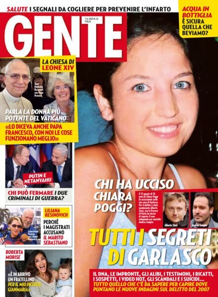 Gente Italia – 7 Giugno 2025 Cover