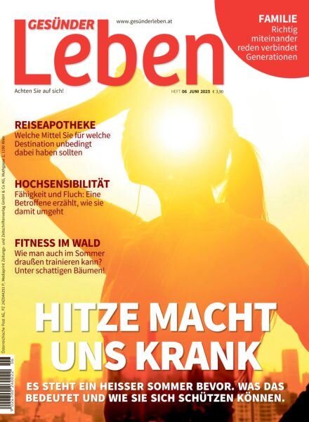 Gesunder Leben – Juni 2025 Cover