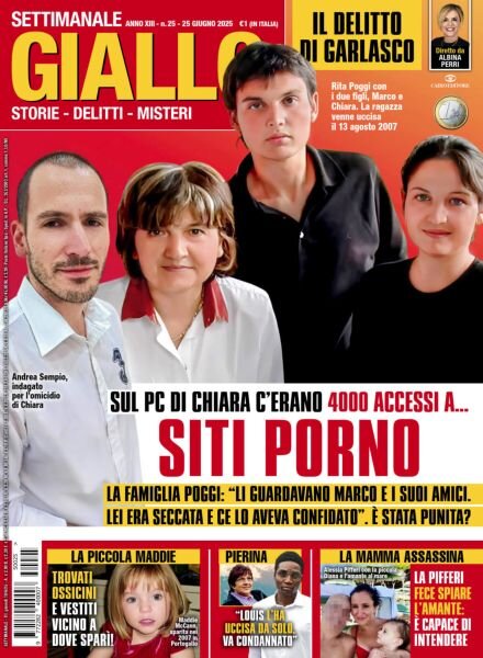 Giallo – 25 Giugno 2025 Cover