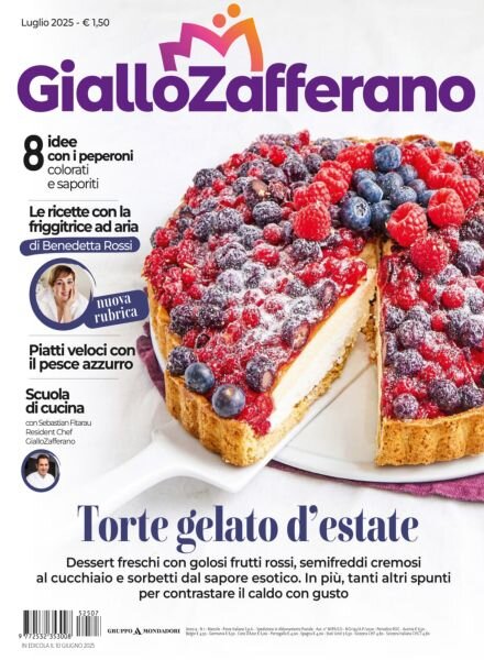 Giallo Zafferano – Luglio 2025 Cover