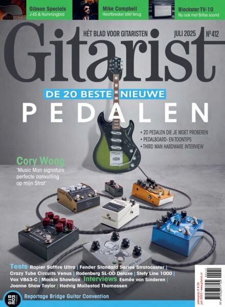 Gitarist Netherlands – Juni 2025 Cover