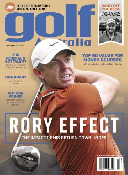 Golf Australia – July 2025 Cover