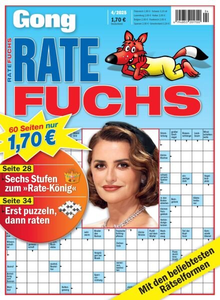 Gong Ratefuchs – Juni 2025 Cover