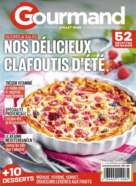 Gourmand – Juillet 2025 Cover
