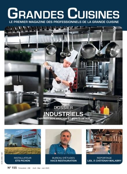 Grandes Cuisines – Avril-Mai-Juin 2025 Cover