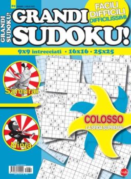 Grandi Sudoku – Giugno-Luglio 2025