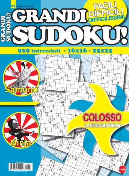 Grandi Sudoku – Giugno-Luglio 2025 Cover