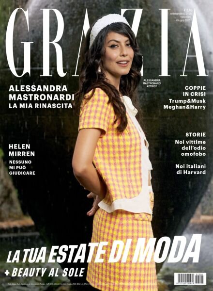 Grazia Italia – 13 Giugno 2025 Cover