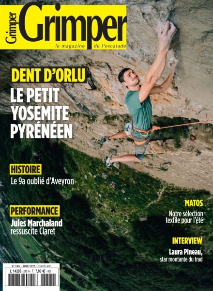 Grimper – Juin 2025 Cover