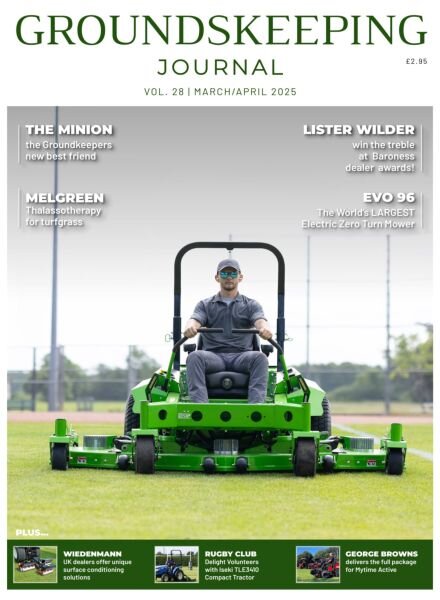 Groundskeeping Journal – March-April 2025 Cover