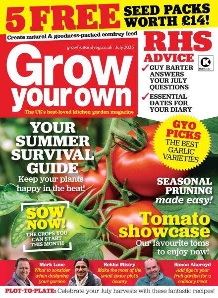 Grow Your Own – July 2025 Cover