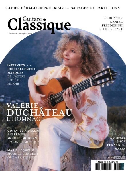 Guitare Classique – Juin-Juillet-Aout 2025 Cover