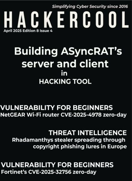 Hackercool – April 2025 Cover