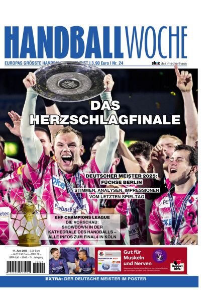Handballwoche – 11 Juni 2025 Cover