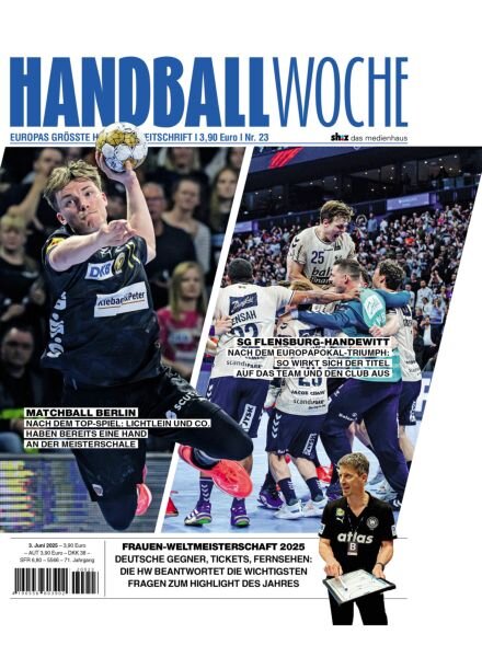 Handballwoche – 3 Juni 2025 Cover
