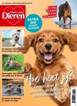 Hart voor Dieren – Juli 2025