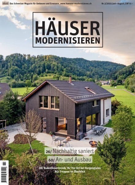 Hauser Modernisieren – Juni-Juli-August 2025 Cover