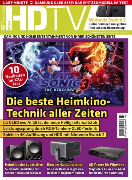 HDTV Magazin – Ausgabe 3 2025 Cover
