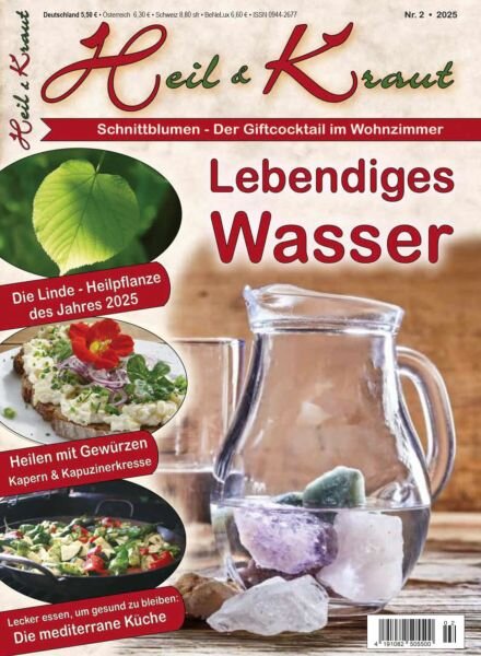 Heil & Kraut Magazin – Nr 2 2025 Cover