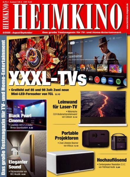Heimkino – August-September 2025 Cover