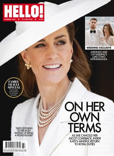 Hello! Magazine UK – 30 June 2025 Cover
