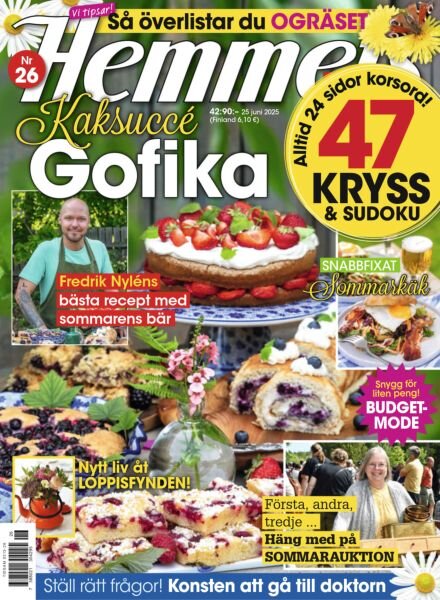 Hemmets Veckotidning – 25 Juni 2025 Cover