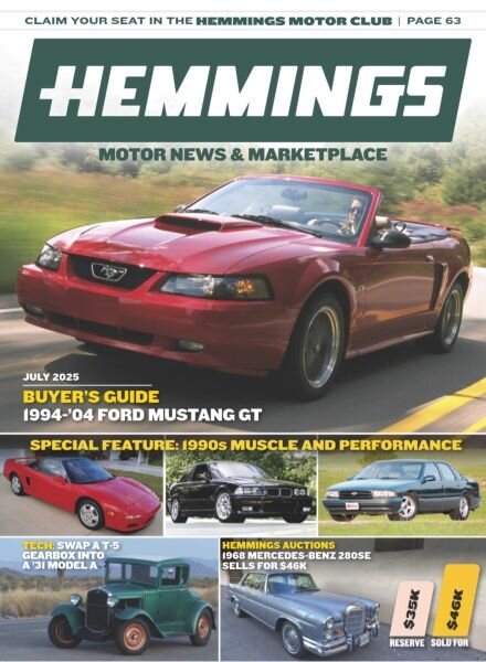 Hemmings Motor News – July 2025 Cover