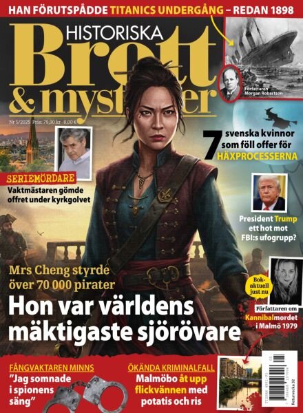 Historiska Brott & Mysterier – Juni 2025 Cover