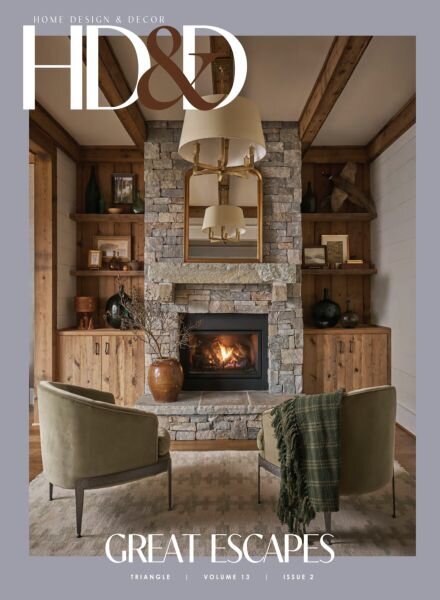Home Design & Decor Triangle – March-April 2025 Cover