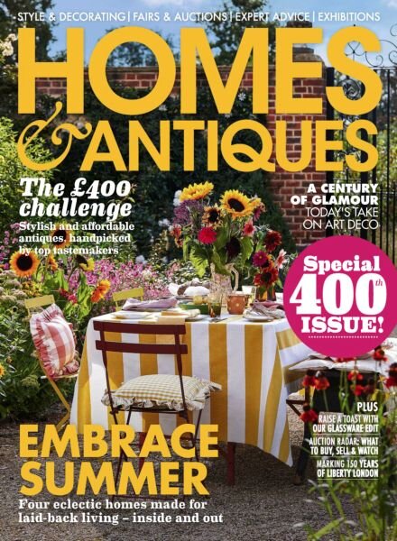 Homes & Antiques – August 2025 Cover