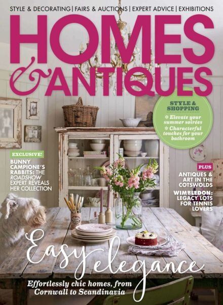 Homes & Antiques – July 2025 Cover