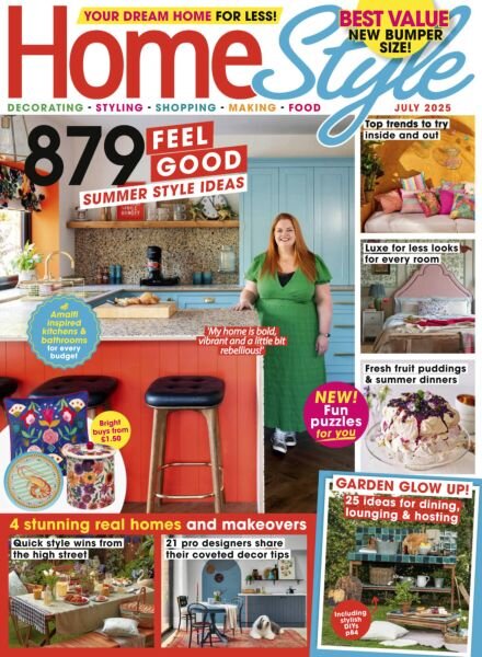 HomeStyle UK – July 2025 Cover
