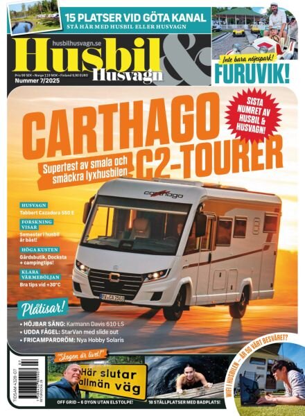 Husbil & Husvagn – Juni 2025 Cover