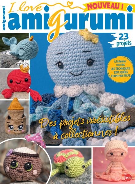 I Love Amigurumi France – Juillet-Aout 2025 Cover