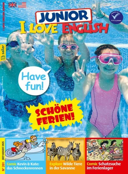 I Love English Junior – 07 2025 Cover