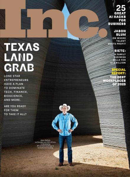Inc Magazine – Summer 2025 Cover
