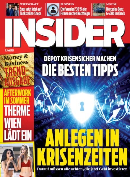 Insider Austria – 11 Juni 2025 Cover