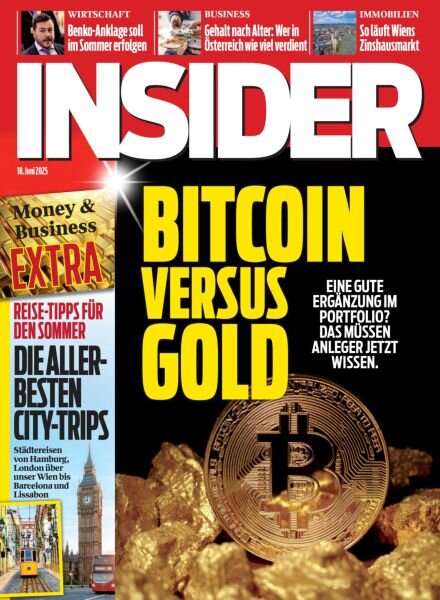 Insider Austria – 18 Juni 2025 Cover